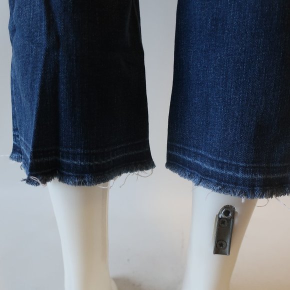J BRAND DENIM RAW EDGE CROPPED DENIM JEANS 28 * - Picture 12 of 14